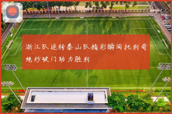 浙江队逆转泰山队精彩瞬间托利奇绝妙破门助力胜利